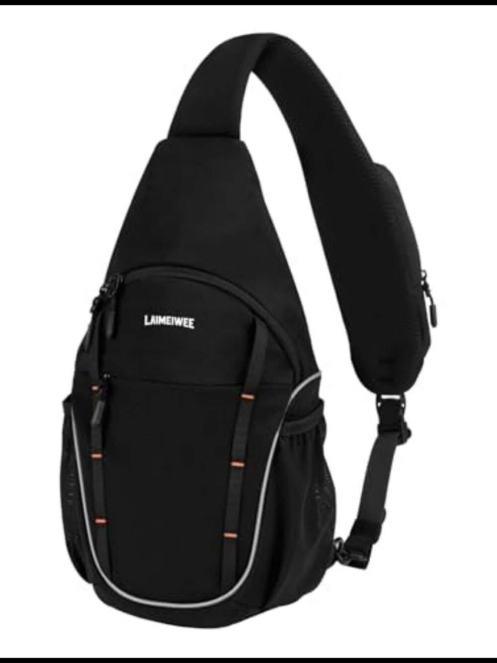 Water-Resistant Nylon Sling Bag RFID Blocking Crossbody Hiking Daypack